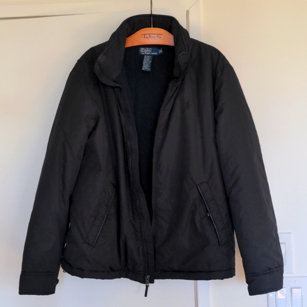Men's Polo Ralph Lauren Coat size medium black